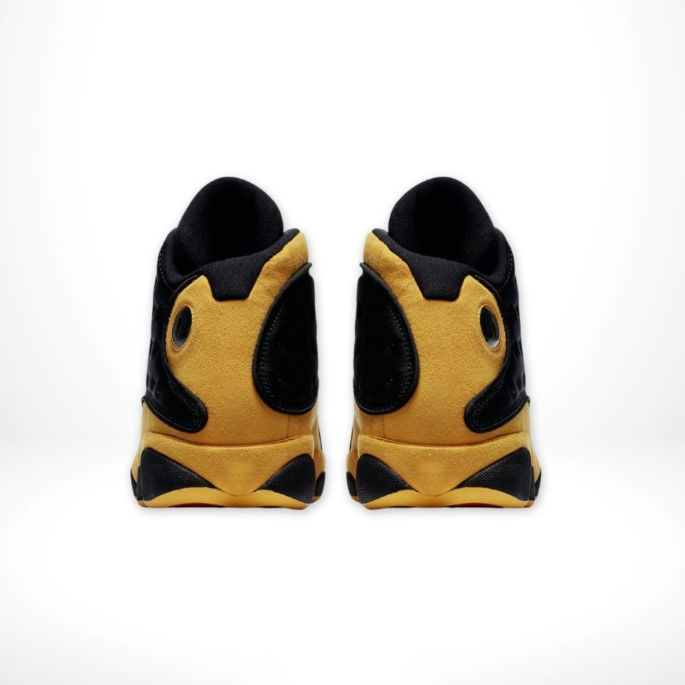 Air Jordan 13 Retro Melo Class of 2002 B-Grade in University Gold - product image from the listing.