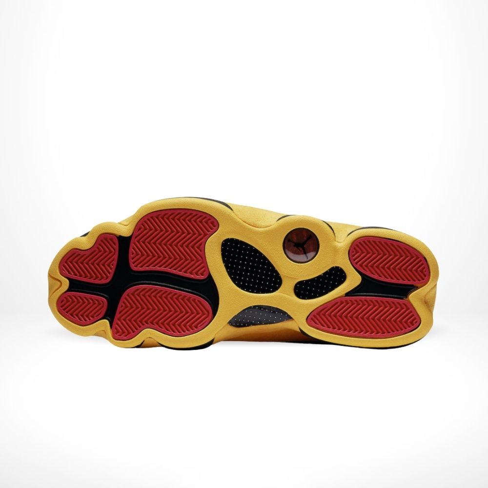 Air Jordan 13 Retro Melo Class of 2002 B-Grade in University Gold - product image from the listing.