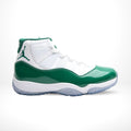 Air Jordan 11 Retro High in White And Green - product image from the listing.