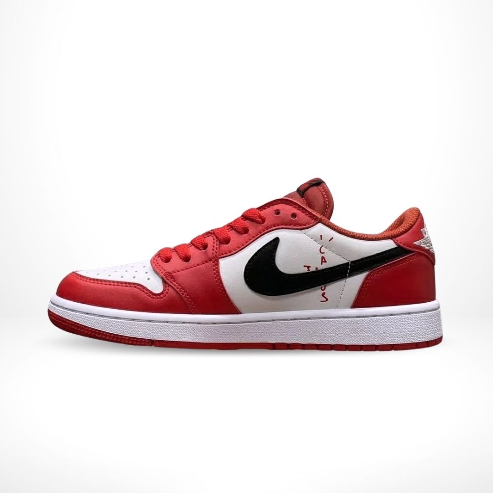 Air Jordan 1 Low x Travis Scott Chicago in Red - product image from the listing.