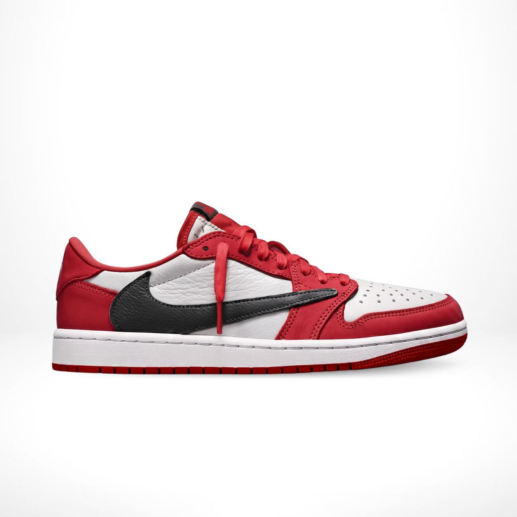Air Jordan 1 Low x Travis Scott Chicago in Red - product image from the listing.