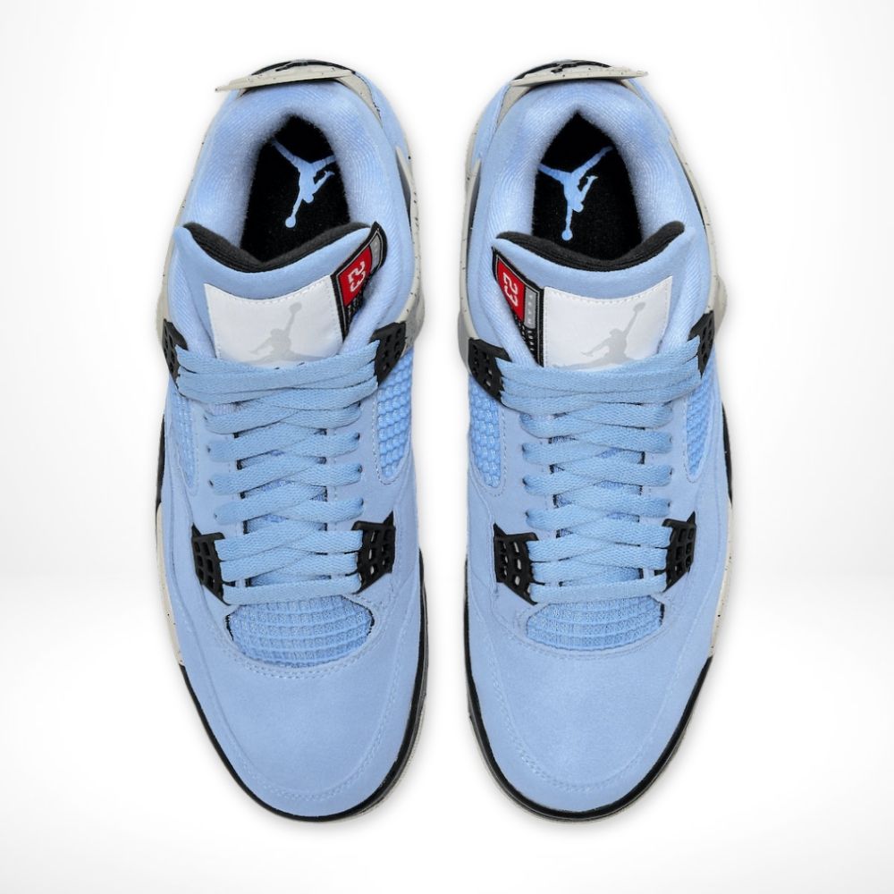Air Jordan 4 Retro in University Blue - product image from the listing.