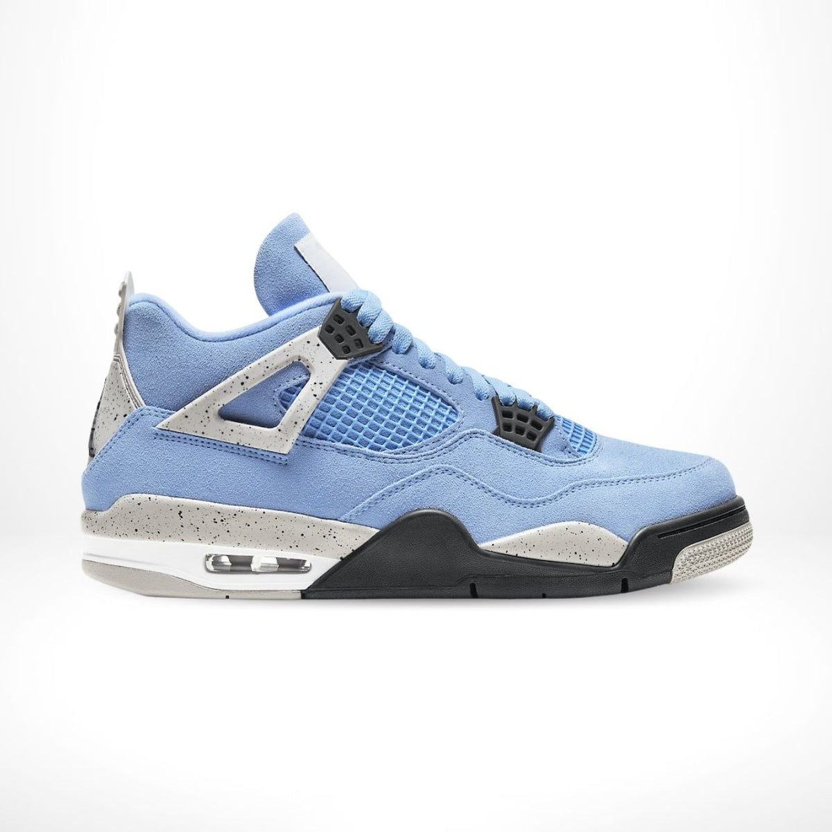 Air Jordan 4 Retro in University Blue - product image from the listing.