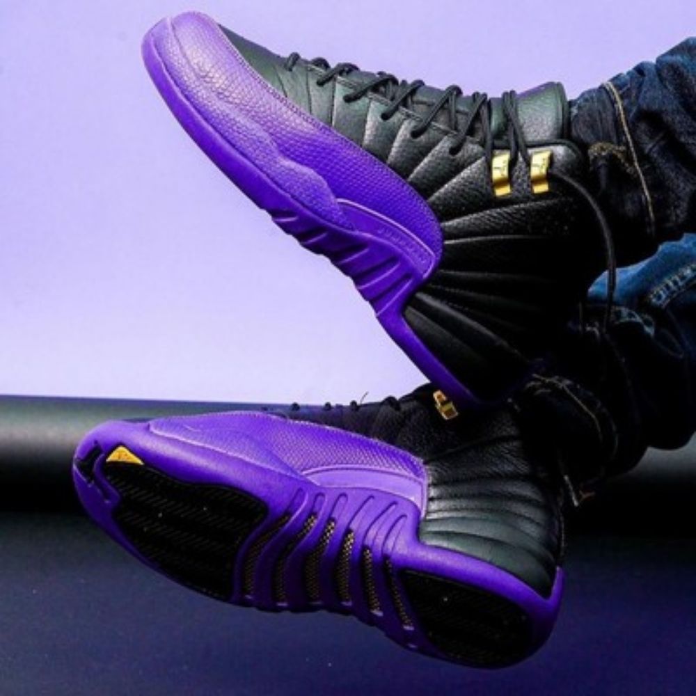 Air Jordan 12 Retro Field in Purple - product image from the listing.