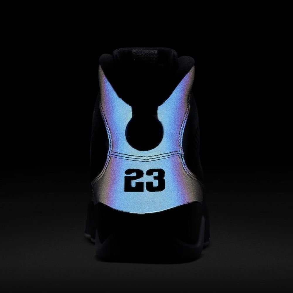 Air Jordan 9 Retro Racer in Blue - product image from the listing.