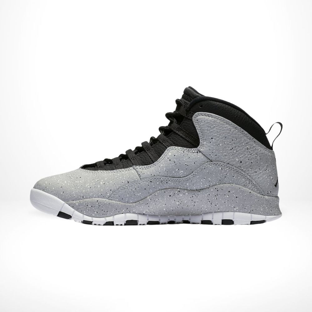Air Jordan 10 Retro Cement in Black - product image from the listing.