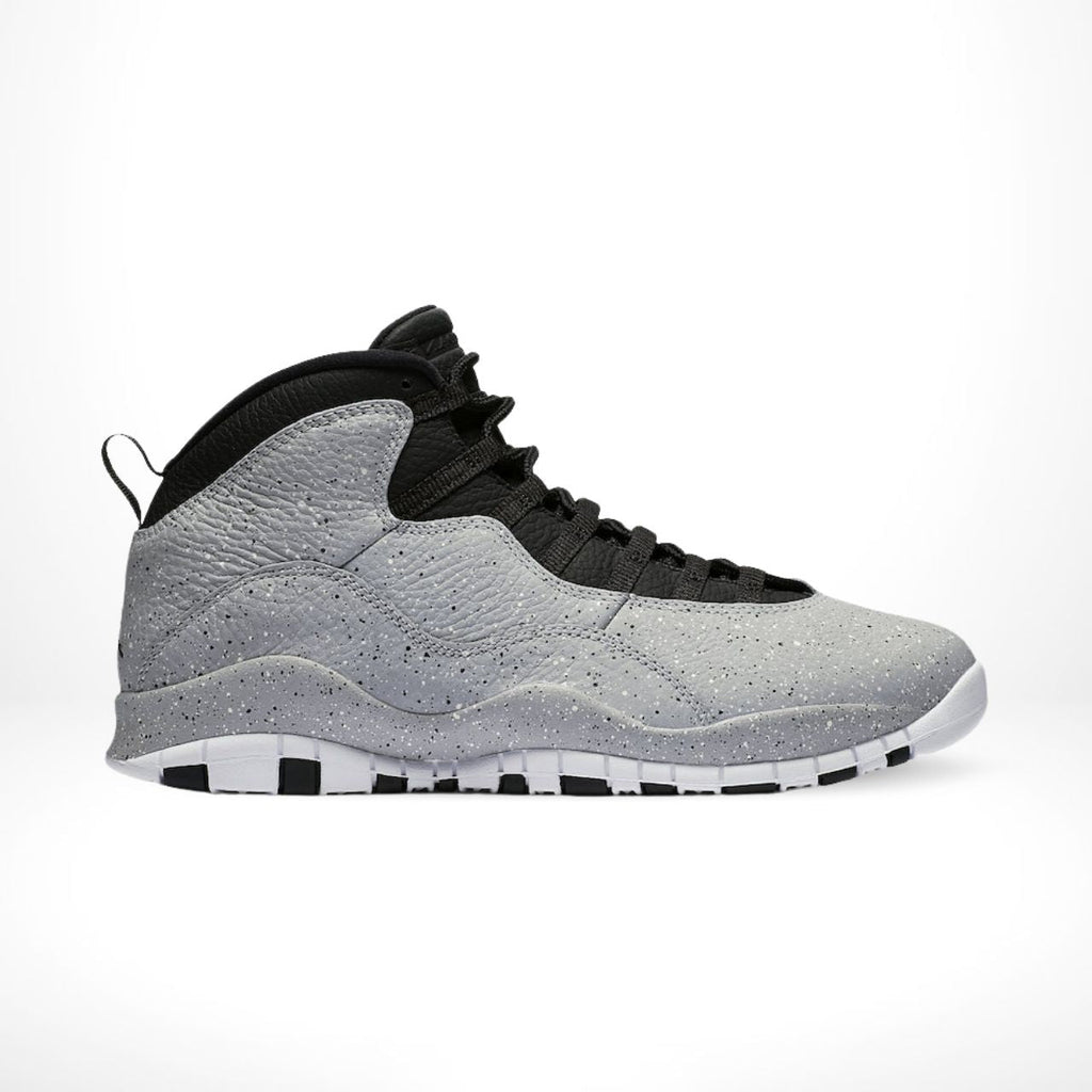 Air Jordan 10 Retro Cement in Black - product image from the listing.
