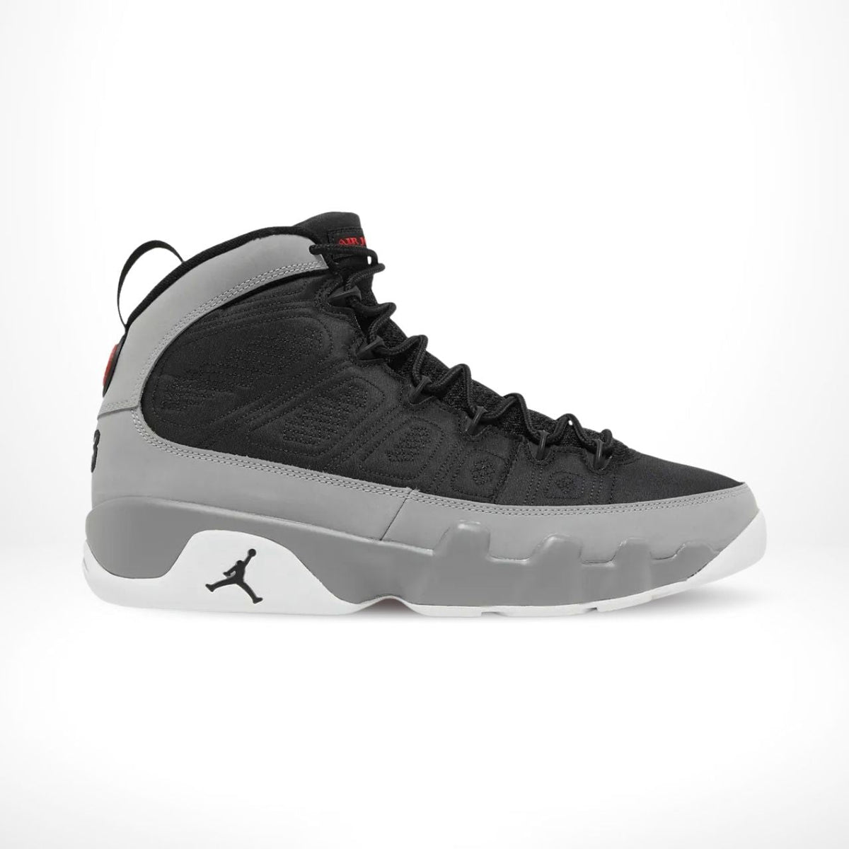 Air Jordan 9 Retro Particle in Grey - product image from the listing.