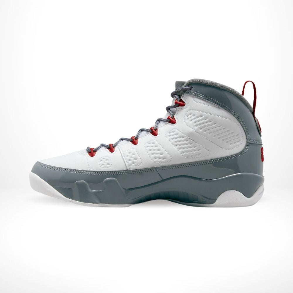 Air Jordan 9 Retro Fire in Red Grey - product image from the listing.