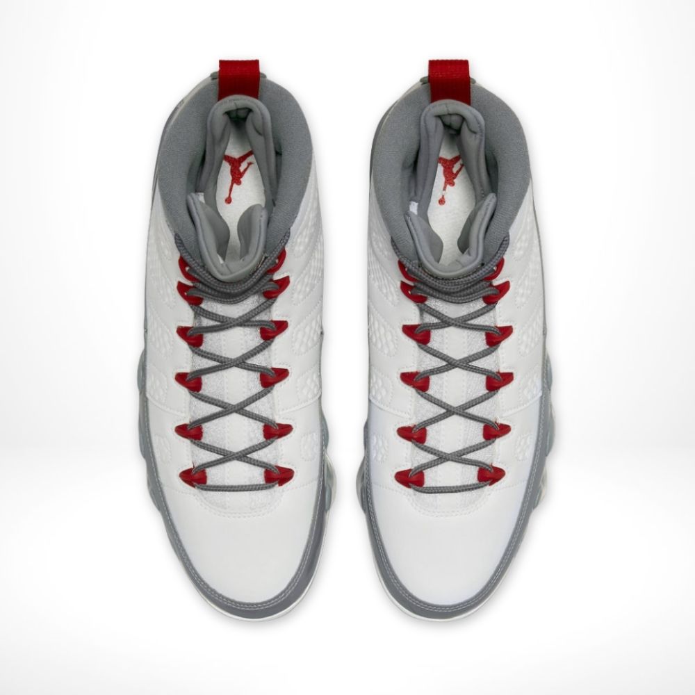 Air Jordan 9 Retro Fire in Red Grey - product image from the listing.