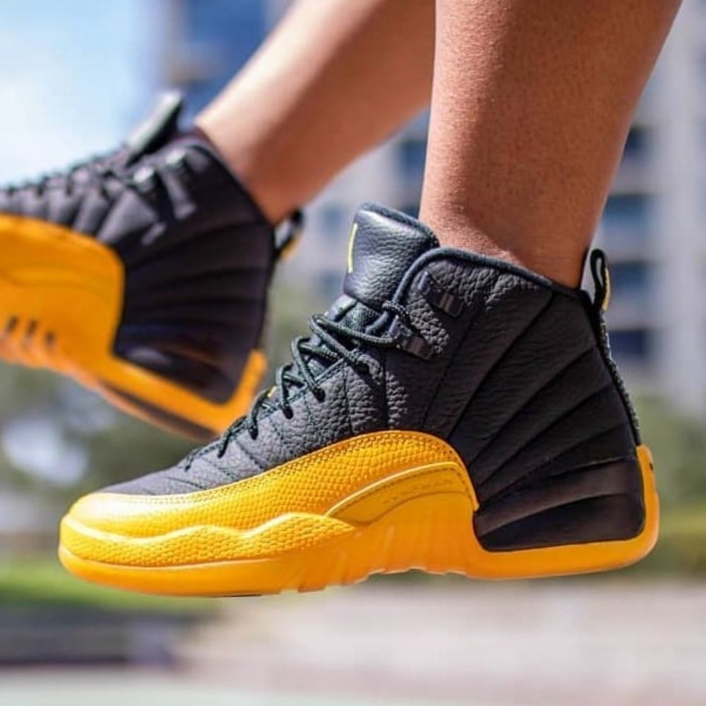 University Gold - Air Jordan 12 Retro 2020 - product image from the listing.