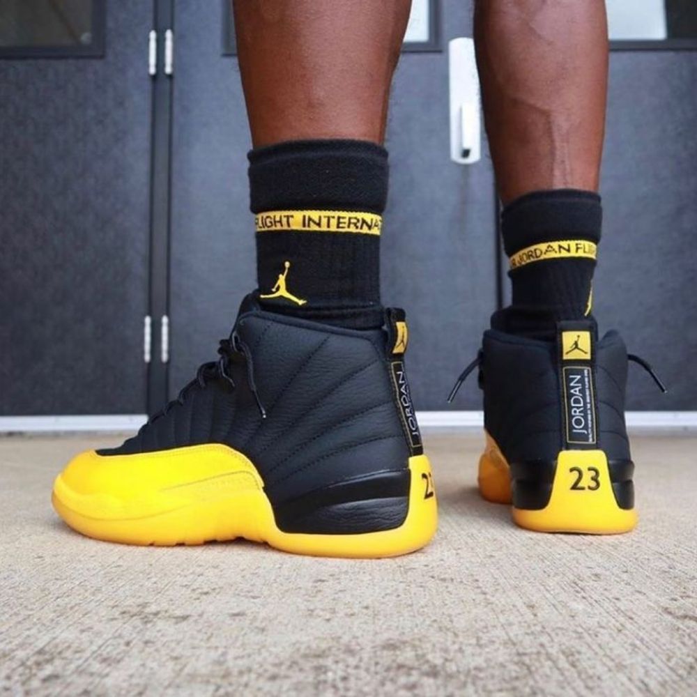 University Gold - Air Jordan 12 Retro 2020 - product image from the listing.