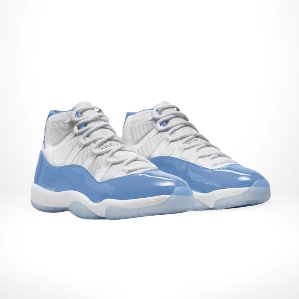 Air Jordan 11 UNC in University Blue White - product image from the listing.