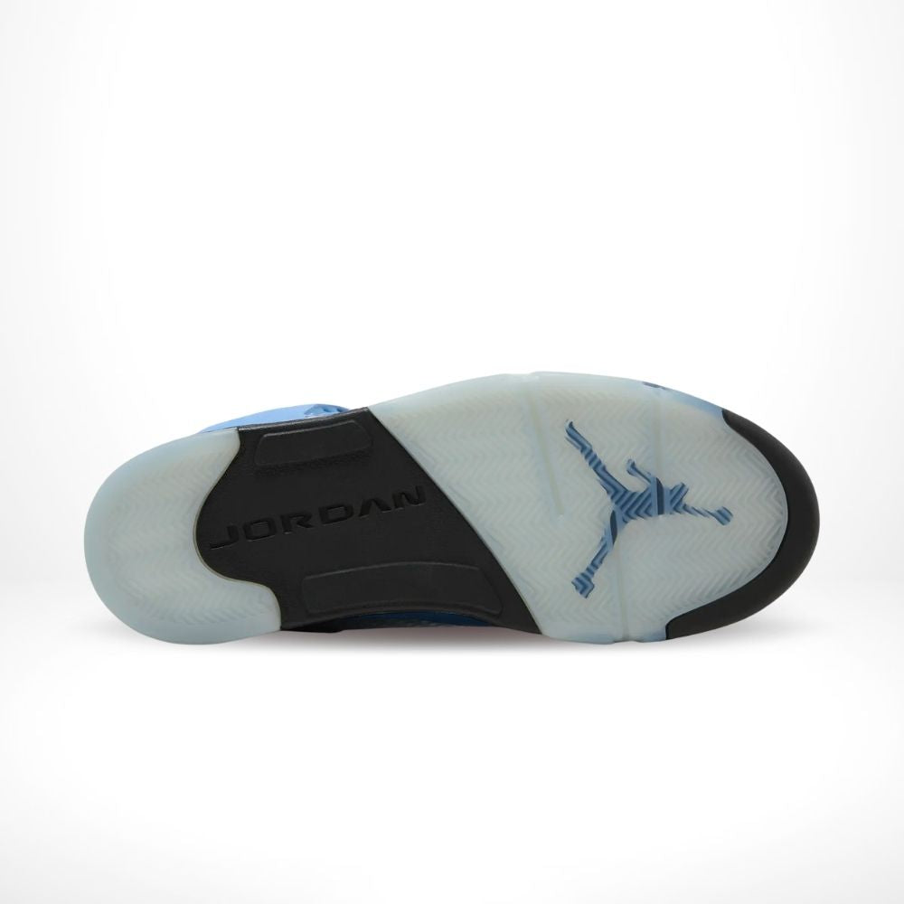 Air Jordan 5 Retro UNC in University Blue - product image from the listing.