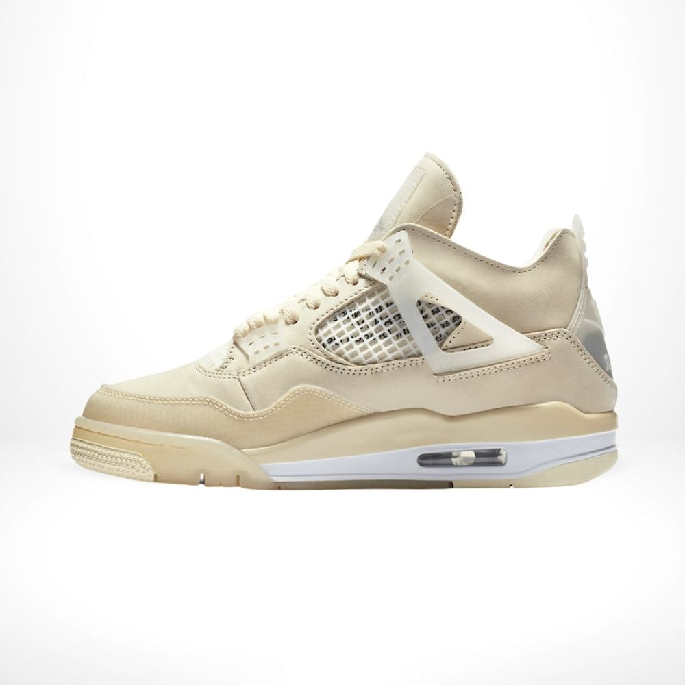 Air Jordan 4 Retro SP x Off-White in Sail - product image from the listing.