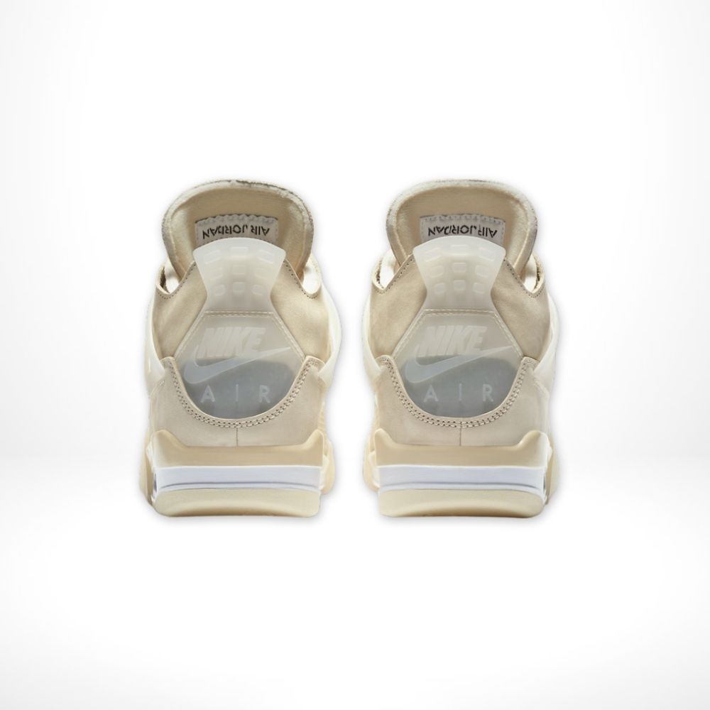 Air Jordan 4 Retro SP x Off-White in Sail - product image from the listing.