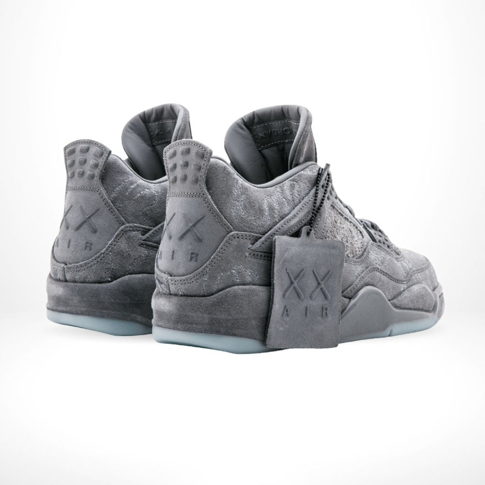 Air Jordan 4 Retro x KAWS in Cool Grey - product image from the listing.