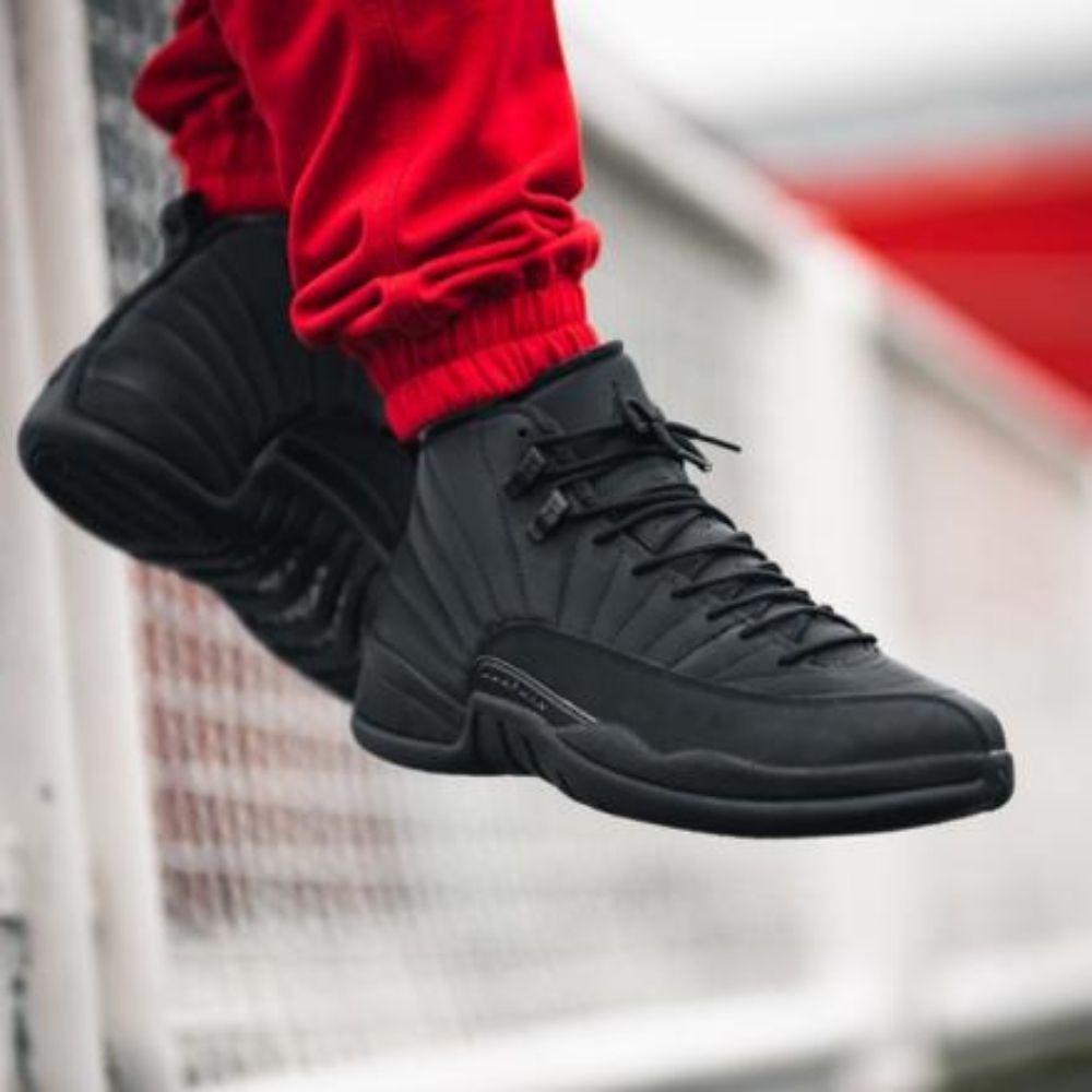 Air Jordan 12 Retro Winterized Triple in Black - product image from the listing.