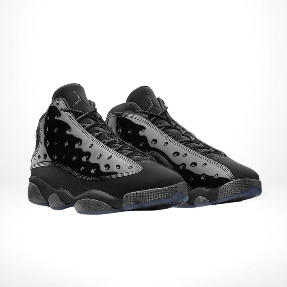 Air Jordan 13 Retro Cap and Gown Triple in Black - product image from the listing.