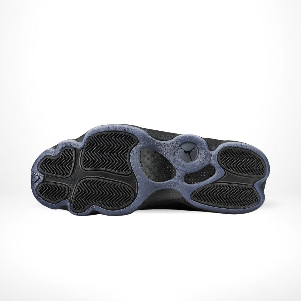 Air Jordan 13 Retro Cap and Gown Triple in Black - product image from the listing.