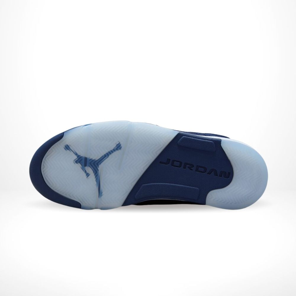 Air Jordan 5 Retro Georgetown in Midnight Navy - product image from the listing.