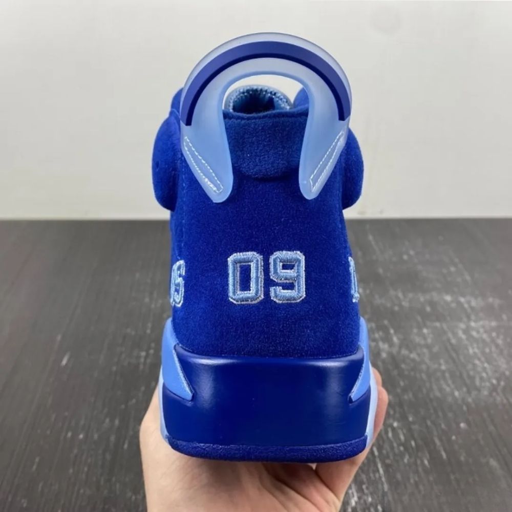 UNC PE Six Championships - Air Jordan 6 - product image from the listing.