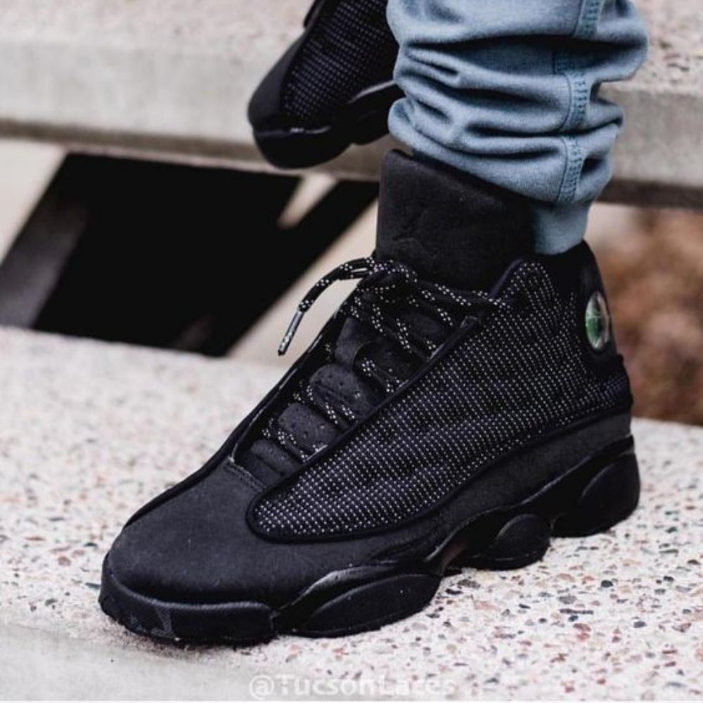 Black Cat Anthracite - Air Jordan 13 Retro - product image from the listing.
