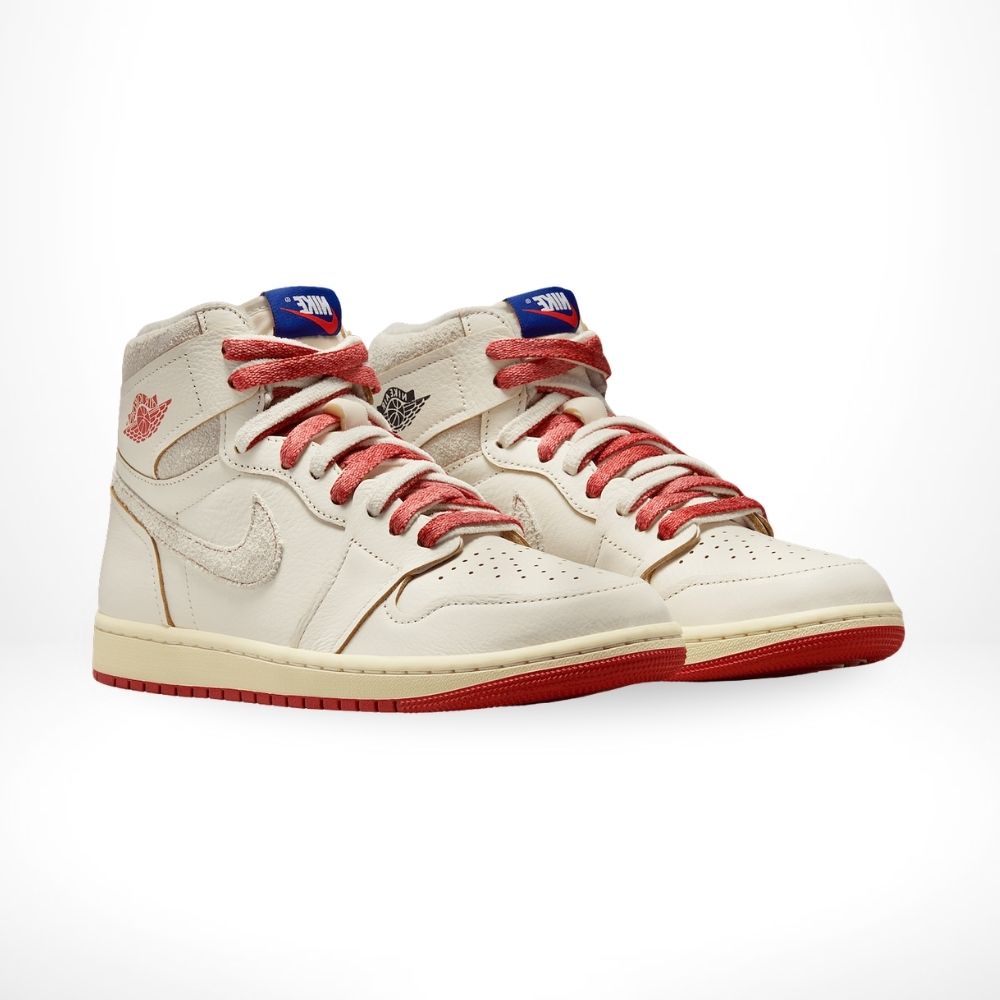 Air Jordan 1 Rare Air Cinnaba in Sail Light Bone - product image from the listing.