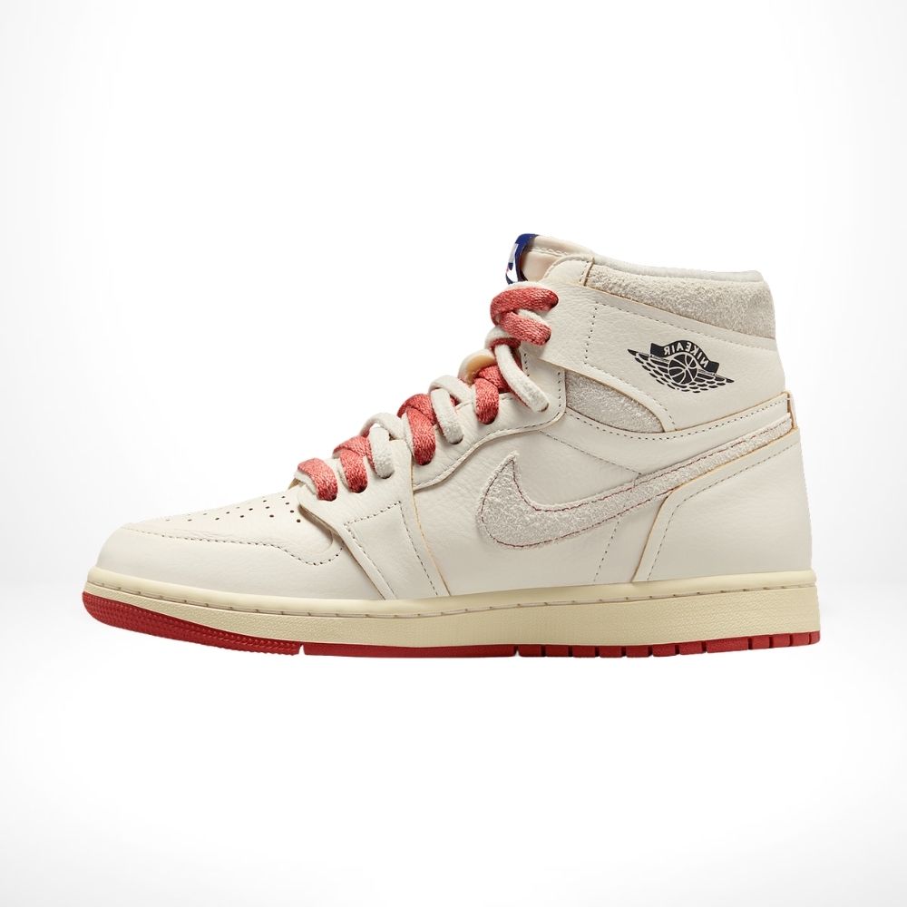Air Jordan 1 Rare Air Cinnaba in Sail Light Bone - product image from the listing.