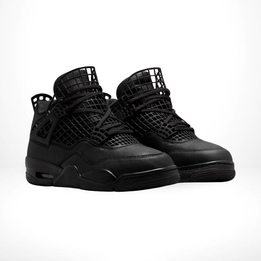 Air Jordan 4 Retro Net in Black - product image from the listing.
