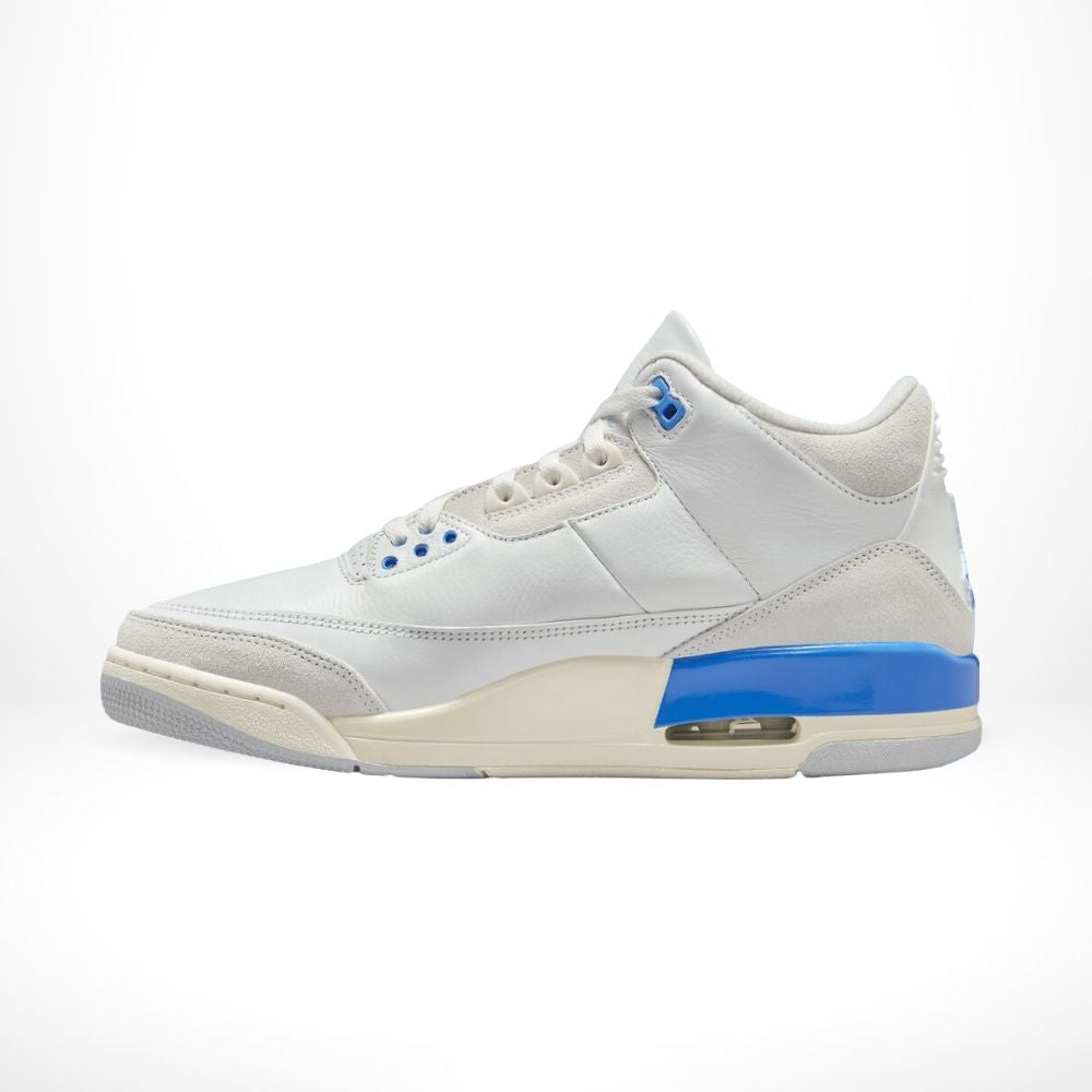 Air Jordan 3 Retro Lucky Shorts Hydrogen in Blue - product image from the listing.