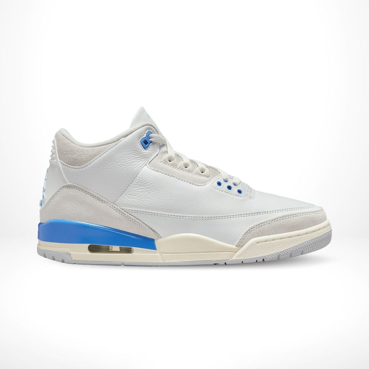 Air Jordan 3 Retro Lucky Shorts Hydrogen in Blue - product image from the listing.