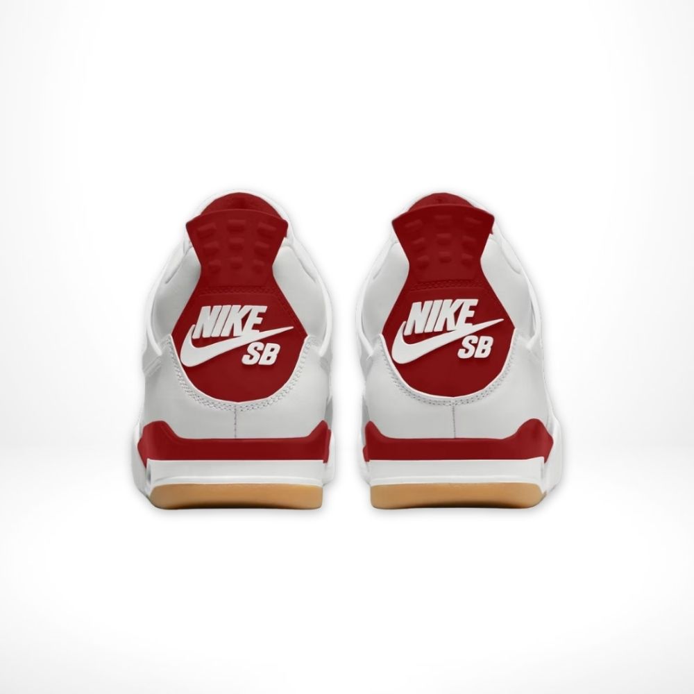 Air Jordan 4 x Nike SB Varsity in Red - product image from the listing.