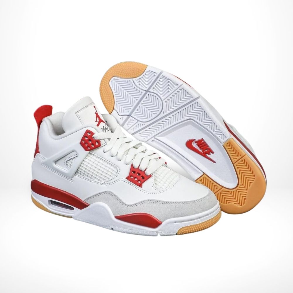 Air Jordan 4 x Nike SB Varsity in Red - product image from the listing.