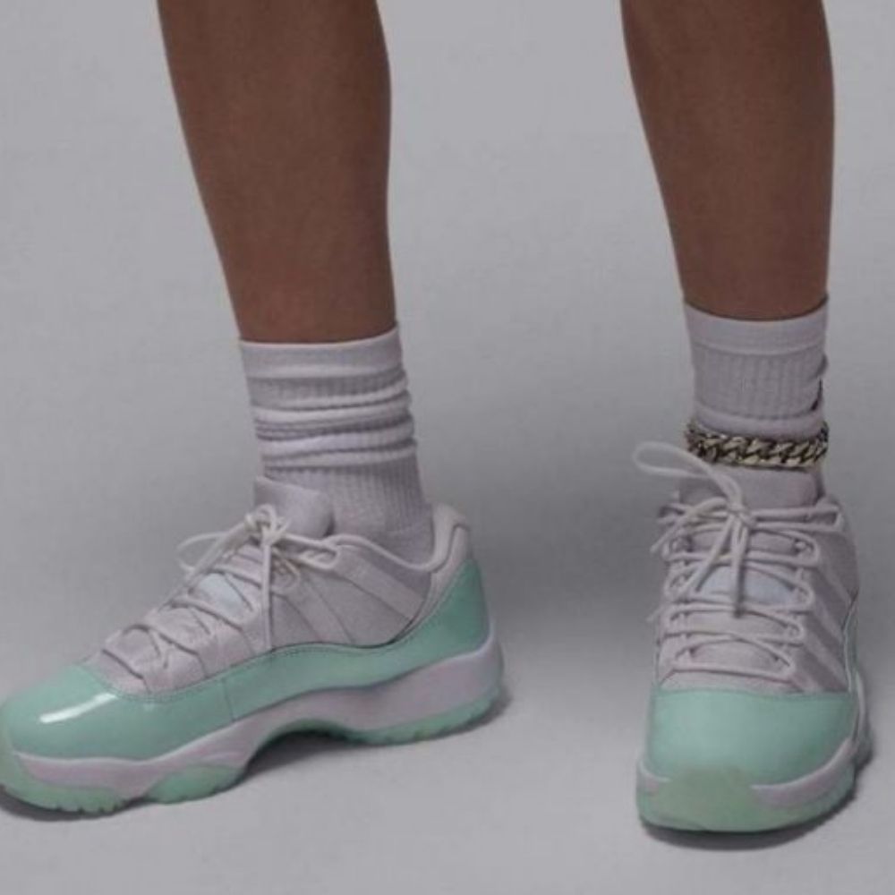 Air Jordan 11 Retro Low Igloo in White - product image from the listing.