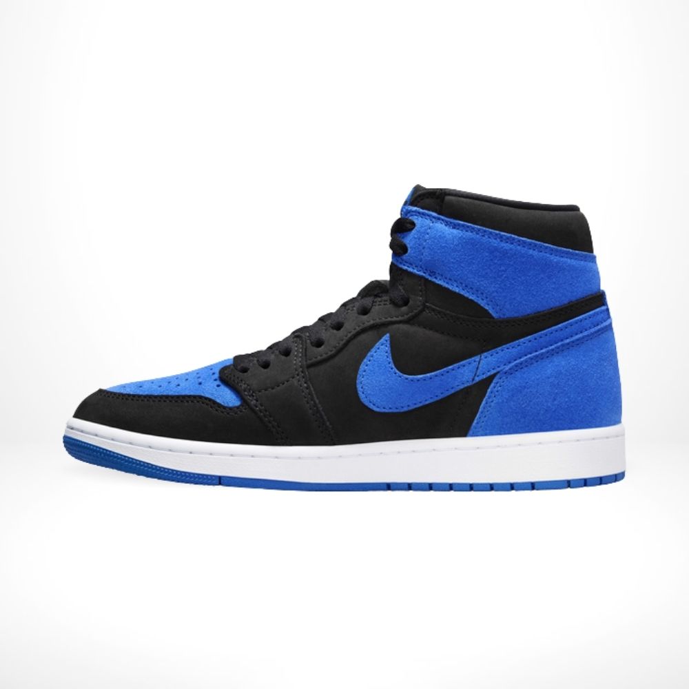 Air Jordan 1 High 85 in Royal Blue Black - product image from the listing.