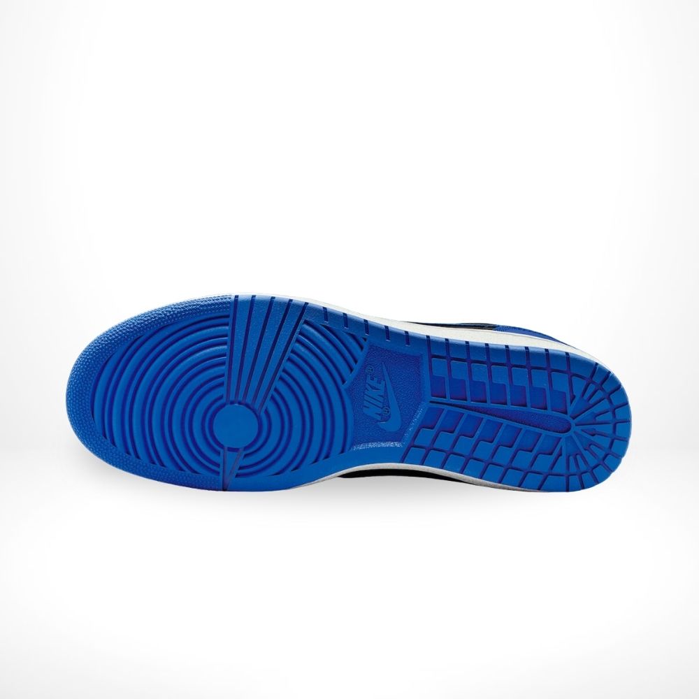 Air Jordan 1 Retro Low 85 in Royal Blue Black - product image from the listing.
