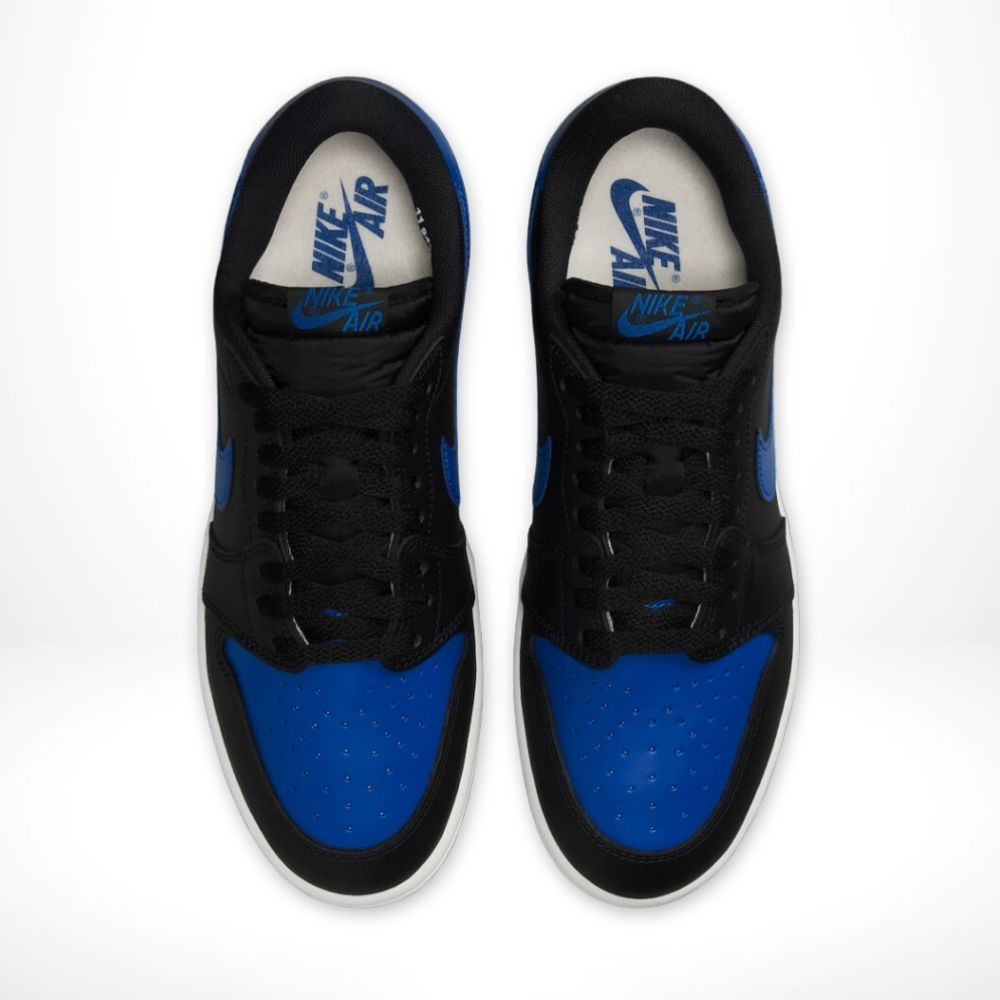 Air Jordan 1 Retro Low 85 in Royal Blue Black - product image from the listing.