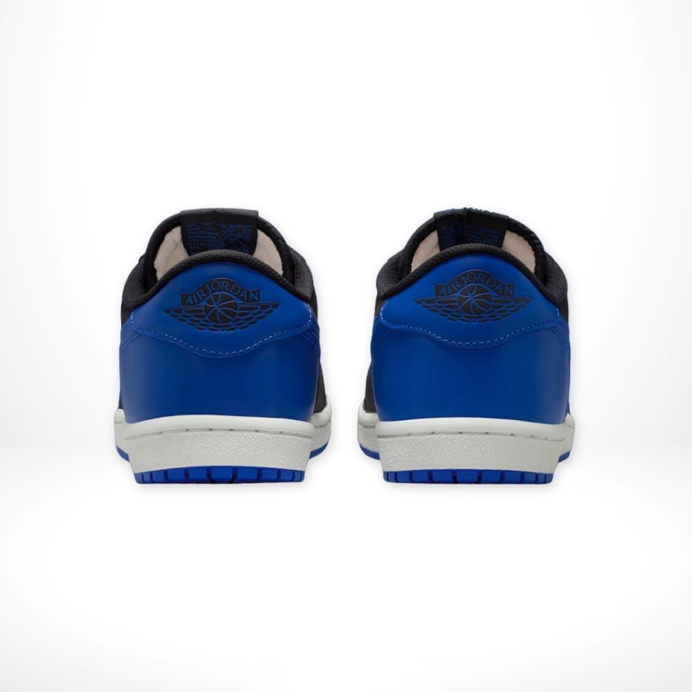 Air Jordan 1 Retro Low 85 in Royal Blue Black - product image from the listing.
