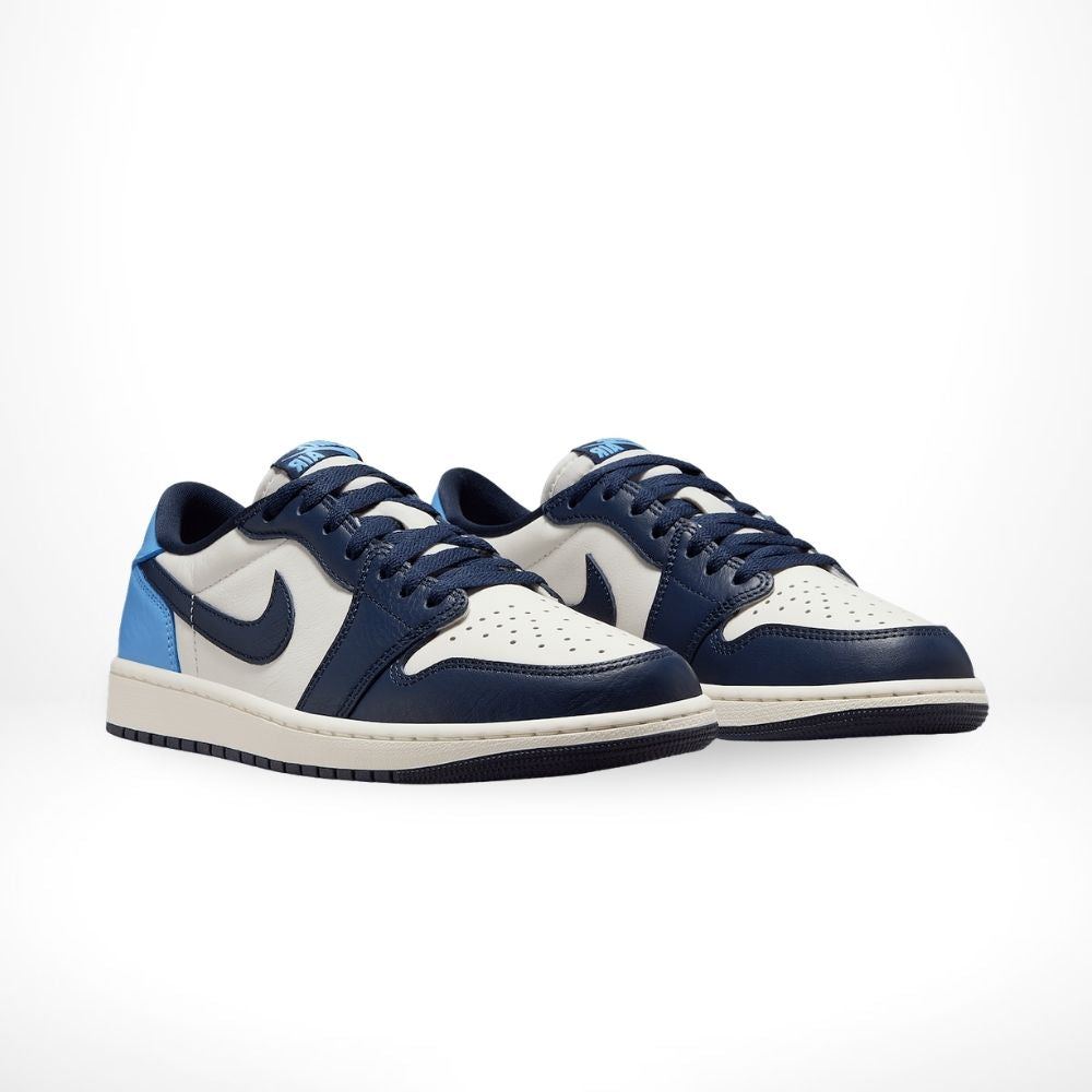 Jordan 1 Low OG Obsidian UNC in Blue Black - product image from the listing.