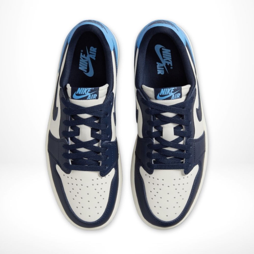 Jordan 1 Low OG Obsidian UNC in Blue Black - product image from the listing.