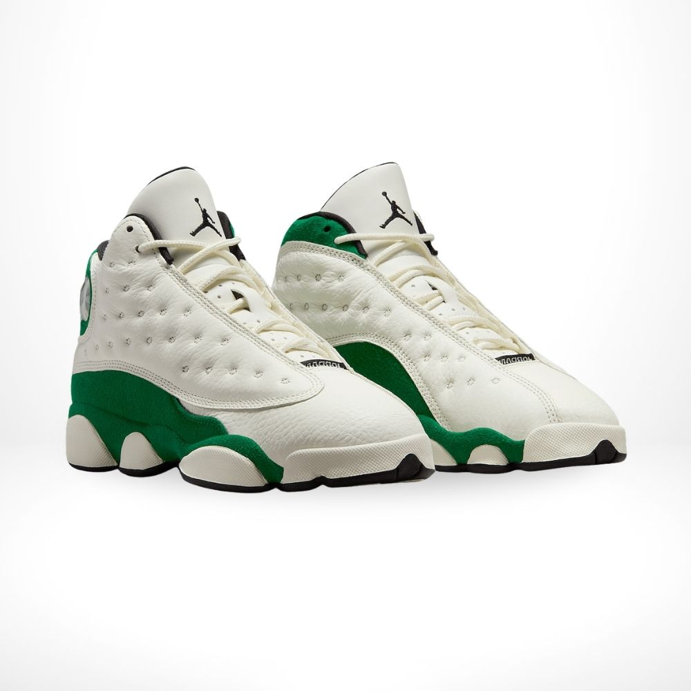Air Jordan 13 Retro GS Sail Pine in Green - product image from the listing.