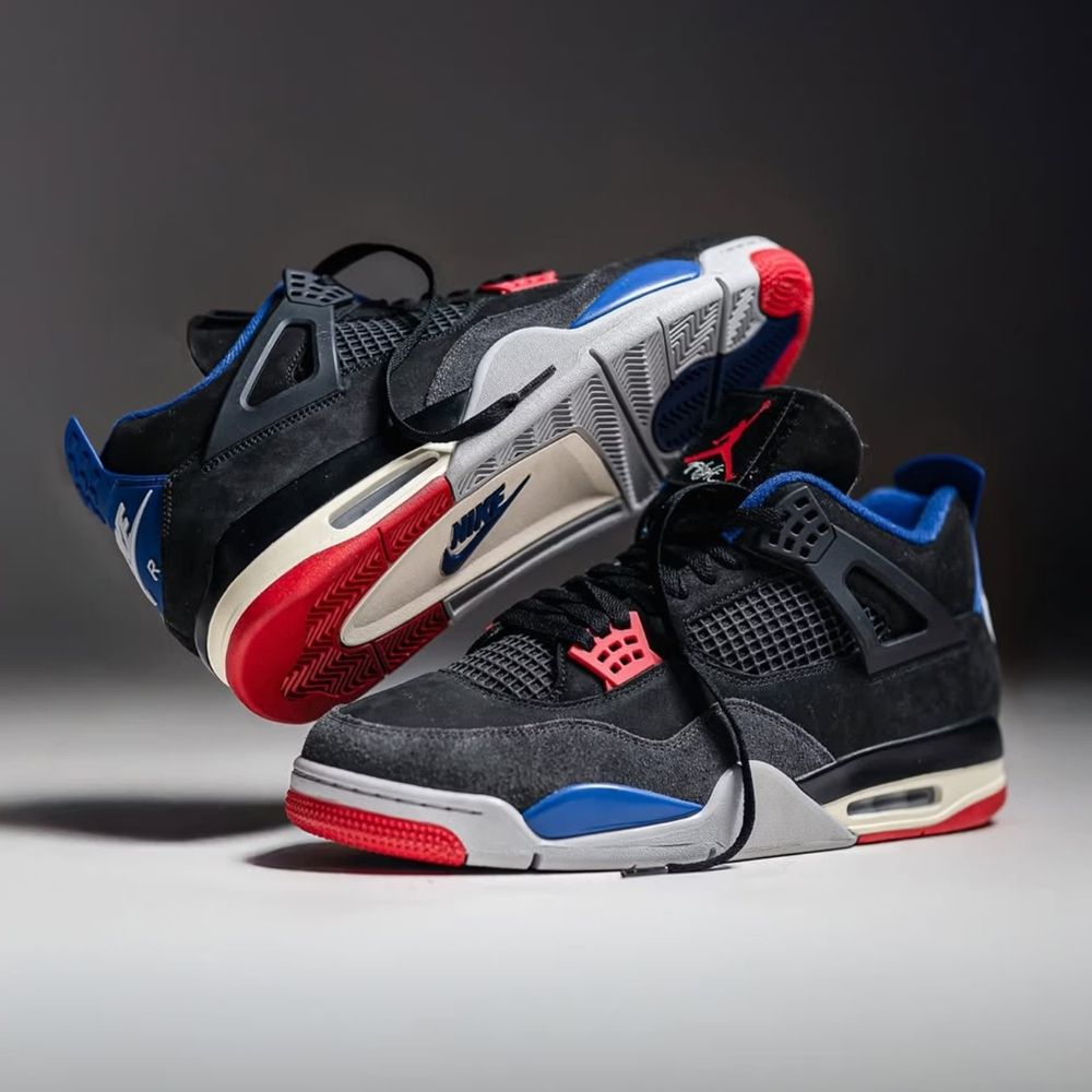 Rare Air Black Blue - Air Jordan 4 2025 - product image from the listing.