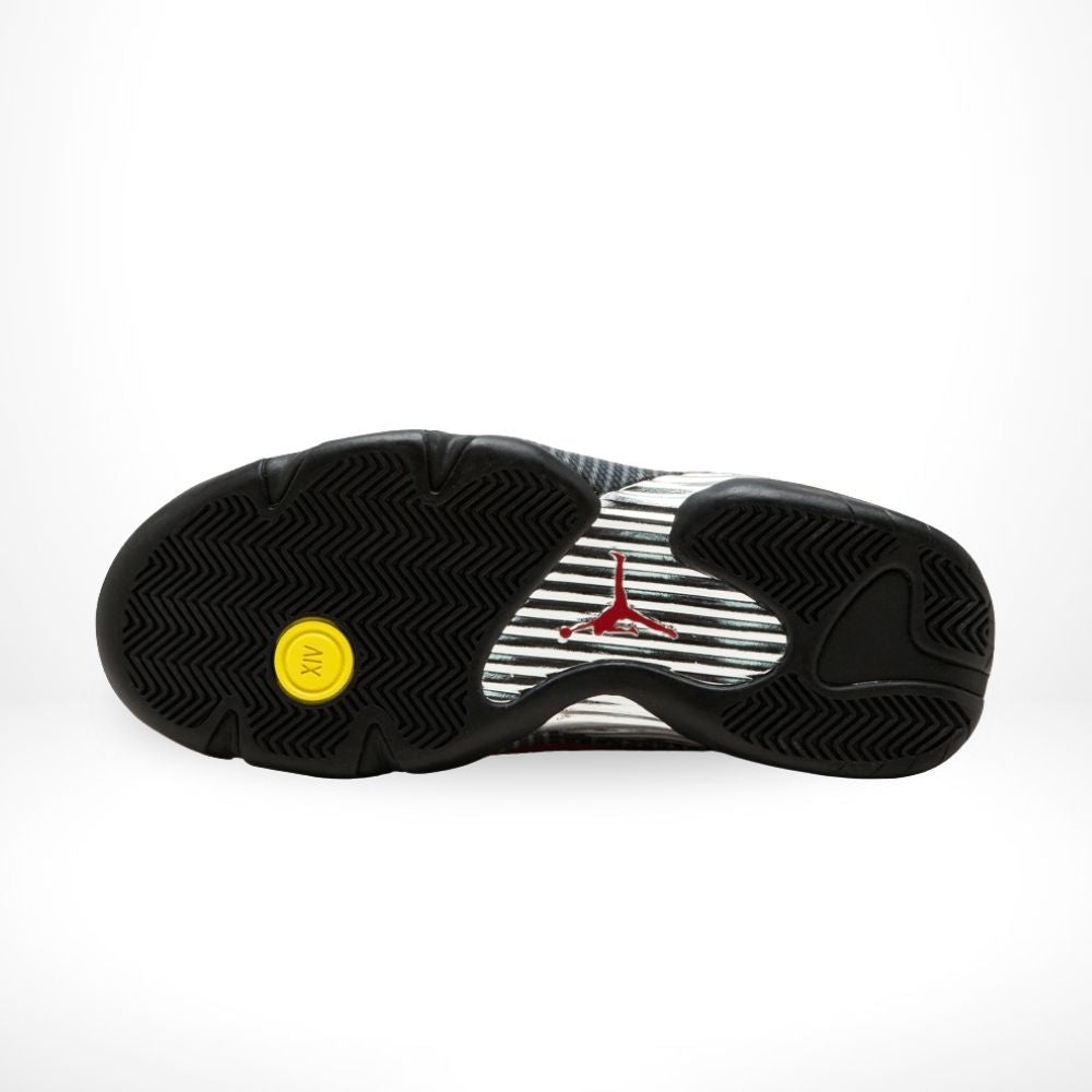 Air Jordan 14 Retro Ferrari Challenge in Red Black - product image from the listing.