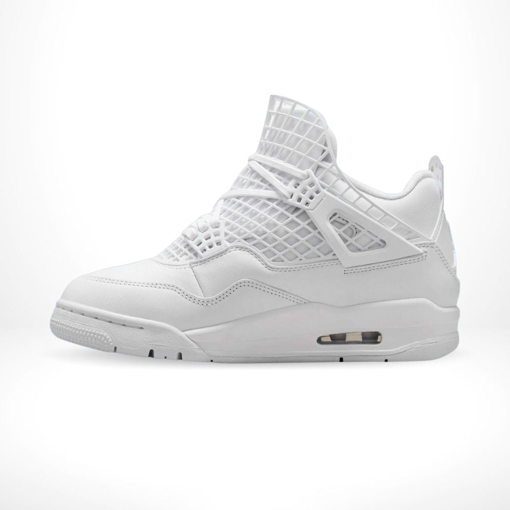 Air Jordan 4 Retro Net in White - product image from the listing.