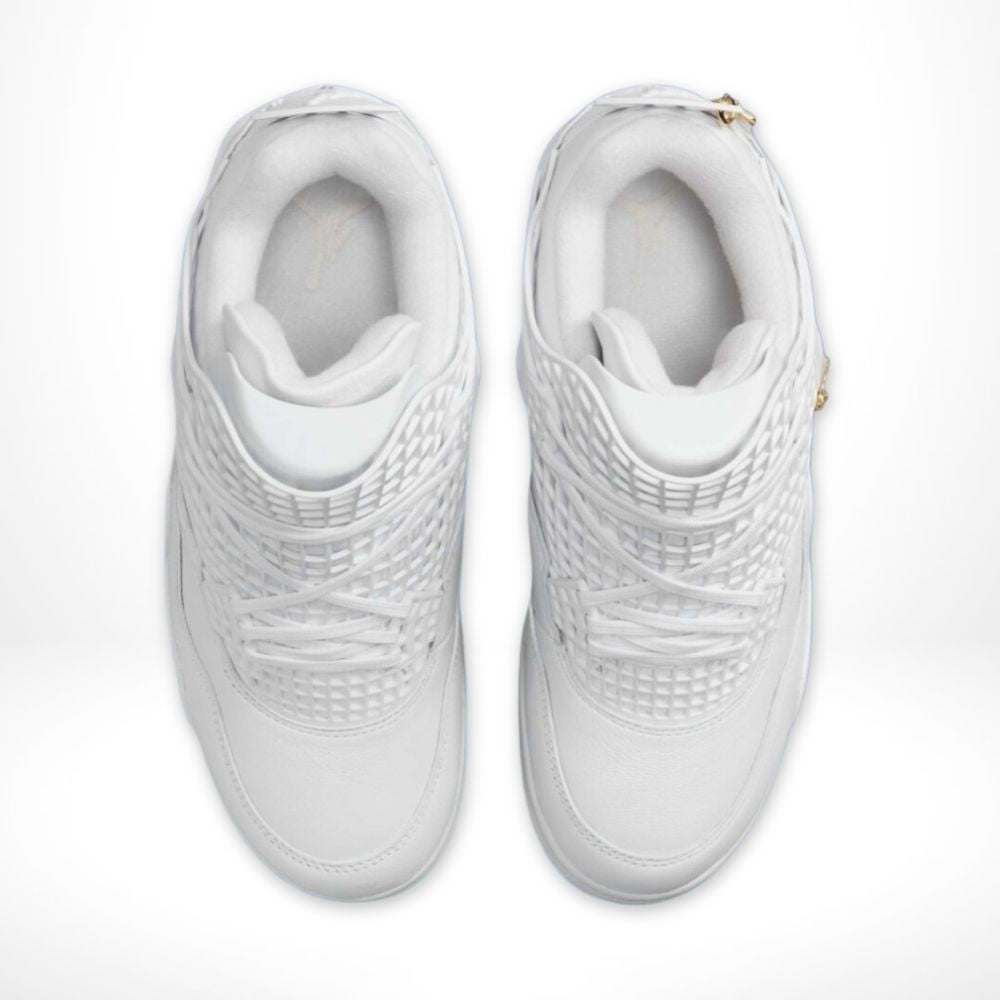 Air Jordan 4 Retro Net in White - product image from the listing.