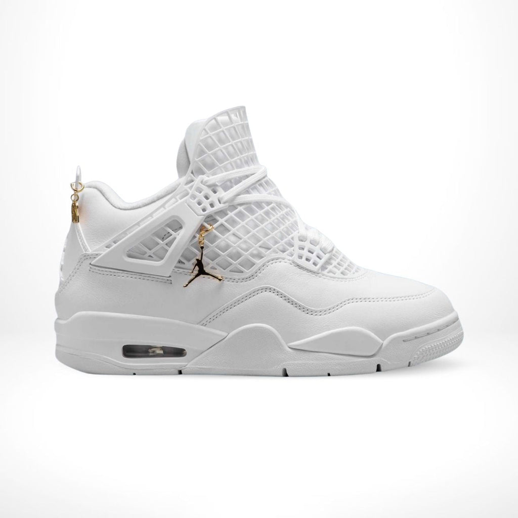 Air Jordan 4 Retro Net in White - product image from the listing.