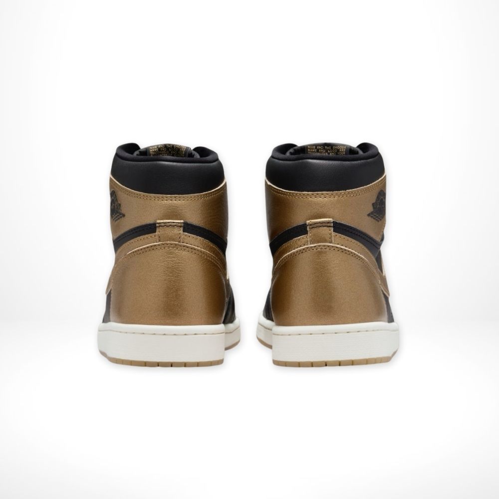 Air Jordan 1 Retro High OG in Metallic Gold Black - product image from the listing.