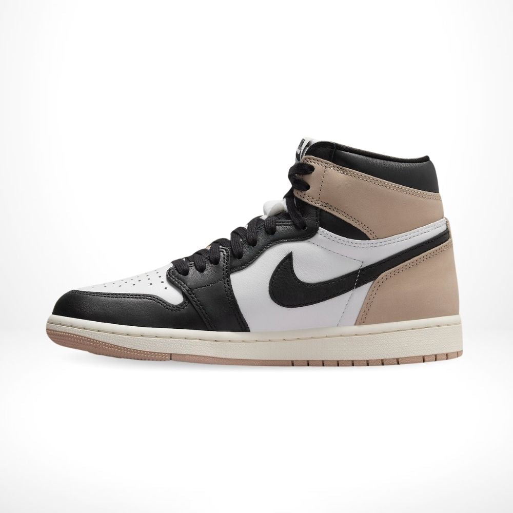 Air Jordan 1 Retro High OG Latte in Black - product image from the listing.