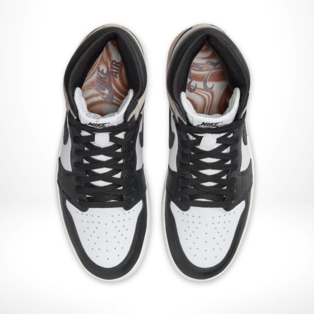 Air Jordan 1 Retro High OG Latte in Black - product image from the listing.